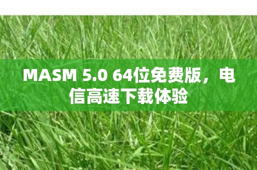 MASM 5.0 64位免费版,电信高速下载体验 MASM 5.0 64位免费版,电信高速下载体验