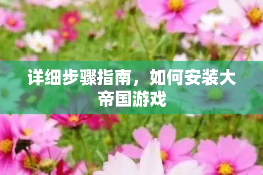 详细步骤指南,如何安装大帝国游戏 详细步骤指南,如何安装大帝国游戏