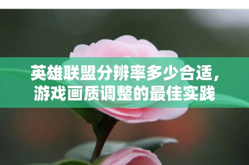 英雄联盟分辨率多少合适图片