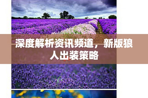 深度解析资讯频道图片