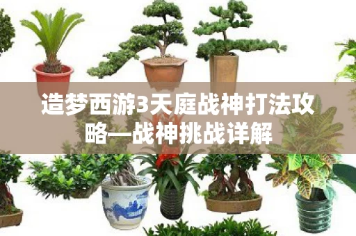 造梦西游3天庭战神打法攻略图片