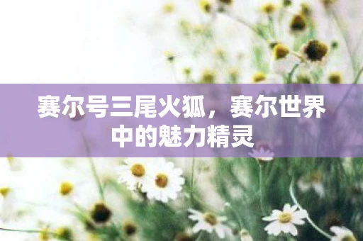 赛尔世界中的魅力精灵图片