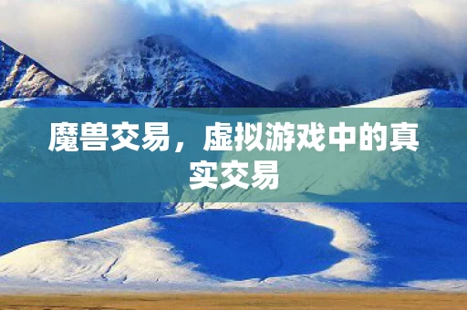 虚拟游戏中的真实交易图片
