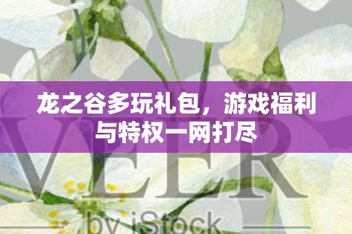 游戏福利与特权一网打尽图片