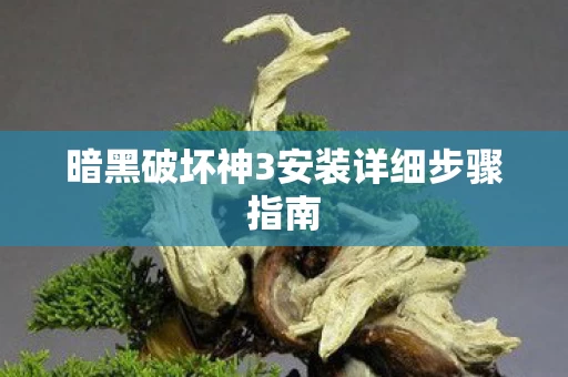 暗黑破坏神3安装详细步骤指南图片