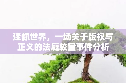 一场关于版权与正义的法庭较量事件分析图片
