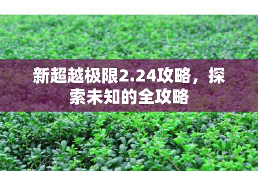 探索未知的全攻略图片