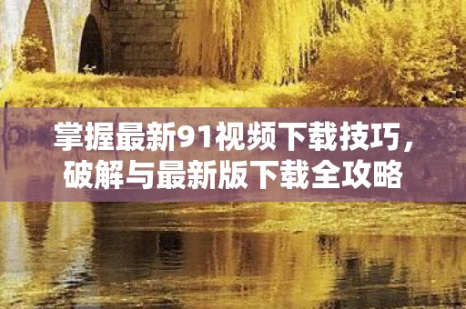 掌握最新91视频下载技巧图片
