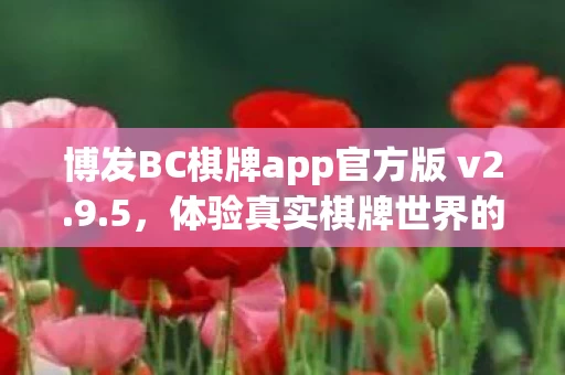 博发BC棋牌app官方版 v2图片