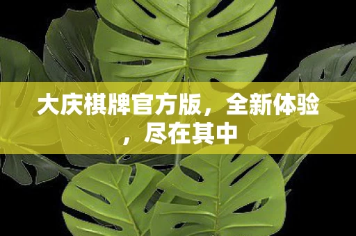 大庆棋牌官方版图片