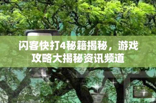 游戏攻略大揭秘资讯频道图片
