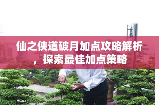 仙之侠道破月加点攻略解析图片