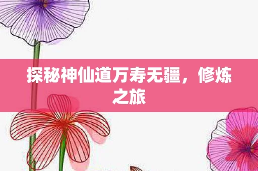 探秘神仙道万寿无疆图片