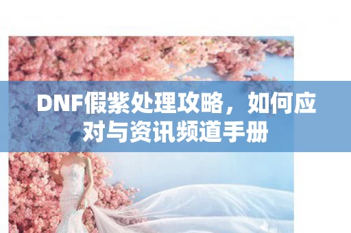 如何应对与资讯频道手册图片