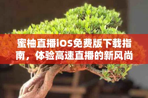 蜜柚直播iOS免费版下载指南图片