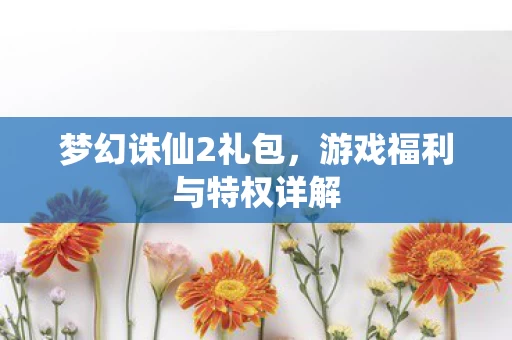 游戏福利与特权详解图片