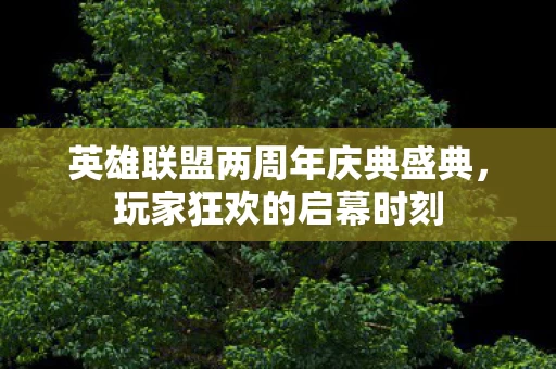 英雄联盟两周年庆典盛典图片
