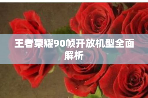 王者荣耀90帧开放机型全面解析图片