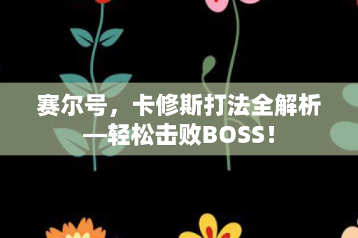 卡修斯打法全解析图片