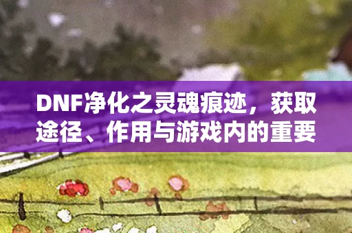 DNF净化之灵魂痕迹图片
