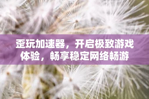 开启极致游戏体验图片
