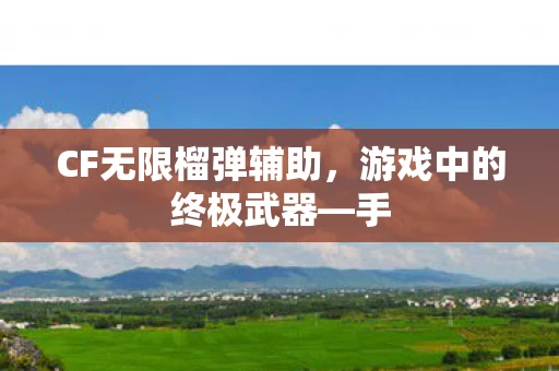 CF无限榴弹辅助图片