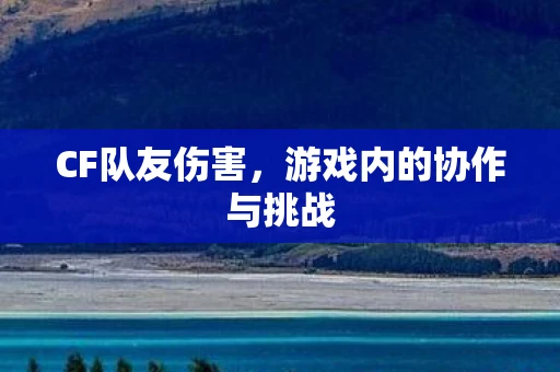 CF队友伤害，游戏内的协作与挑战