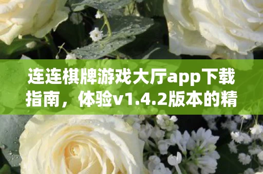 连连棋牌游戏大厅app下载指南图片