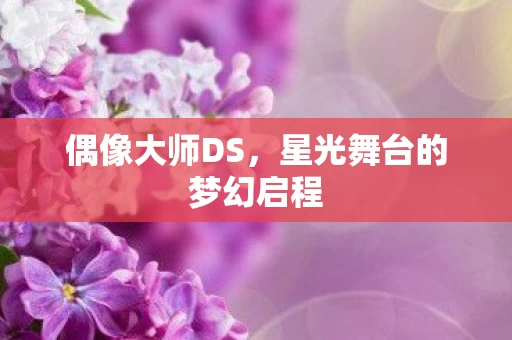 星光舞台的梦幻启程图片