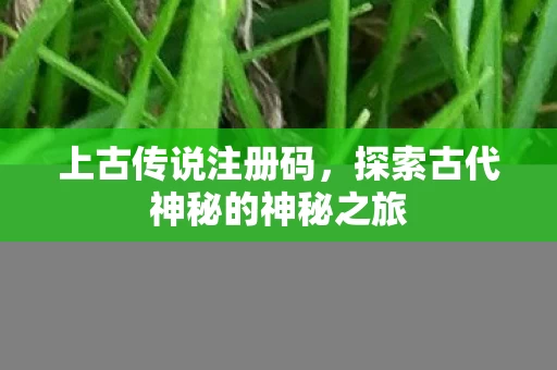 探索古代神秘的神秘之旅图片