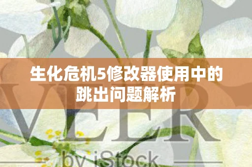 生化危机5修改器使用中的跳出问题解析