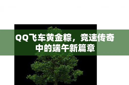 QQ飞车黄金粽，竞速传奇中的端午新篇章
