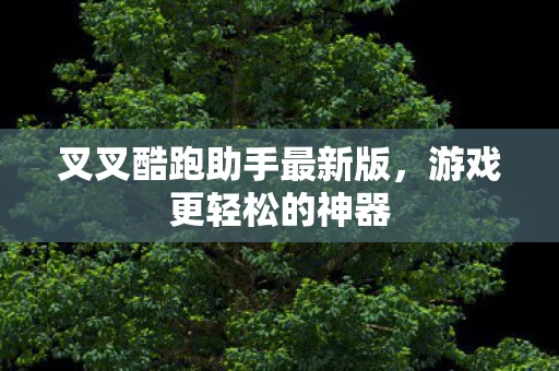叉叉酷跑助手最新版图片