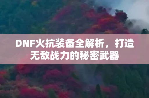 打造无敌战力的秘密武器图片