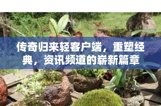 资讯频道的崭新篇章图片