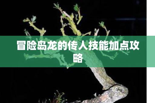 冒险岛龙的传人技能加点攻略