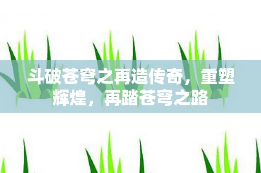 斗破苍穹之再造传奇图片