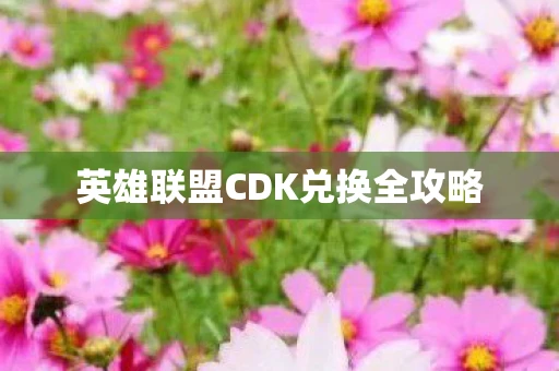 英雄联盟CDK兑换全攻略