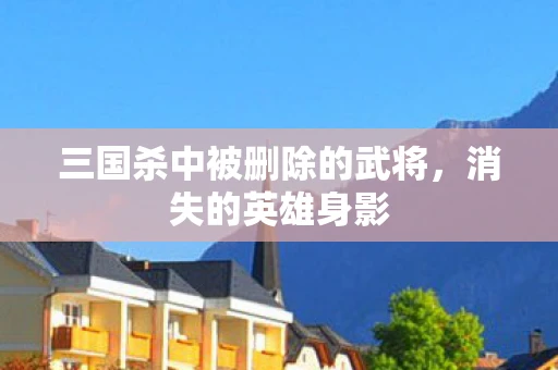 三国杀中被删除的武将，消失的英雄身影