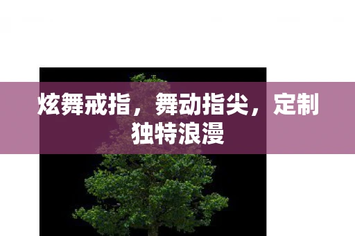 炫舞戒指，舞动指尖，定制独特浪漫