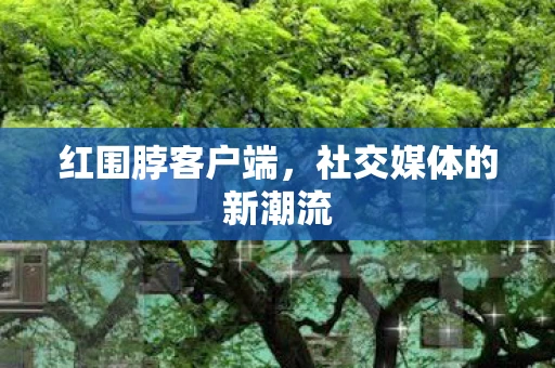 红围脖客户端，社交媒体的新潮流