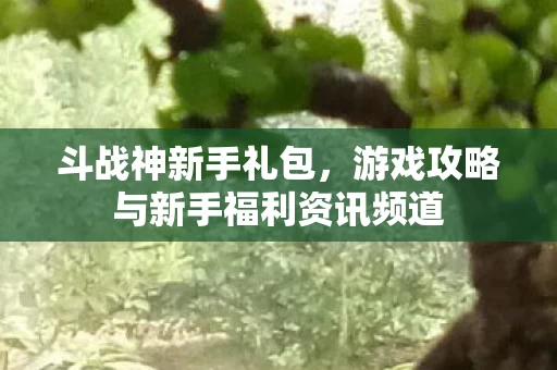 游戏攻略与新手福利资讯频道图片
