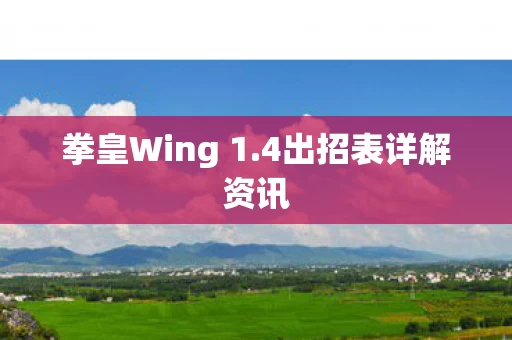 拳皇Wing 1图片