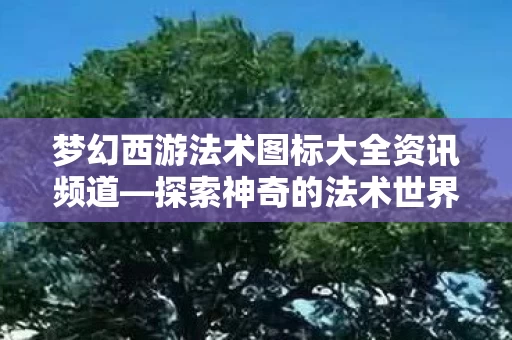 梦幻西游法术图标大全资讯频道图片