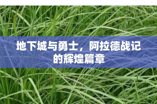 地下城与勇士，阿拉德战记的辉煌篇章