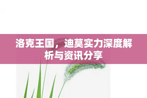 洛克王国，迪莫实力深度解析与资讯分享