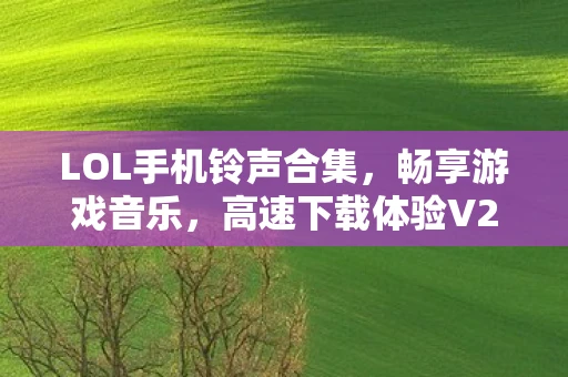LOL手机铃声合集，畅享游戏音乐，高速下载体验V2.2