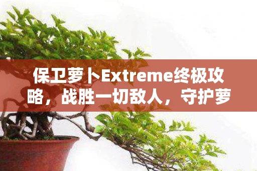 保卫萝卜Extreme终极攻略，战胜一切敌人，守护萝卜！