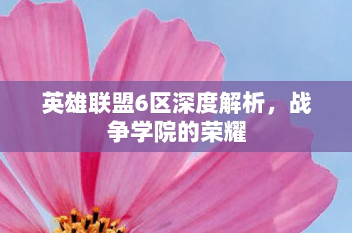 英雄联盟6区深度解析，战争学院的荣耀