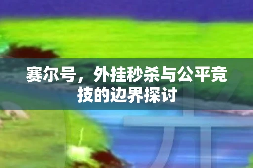 赛尔号，外挂秒杀与公平竞技的边界探讨